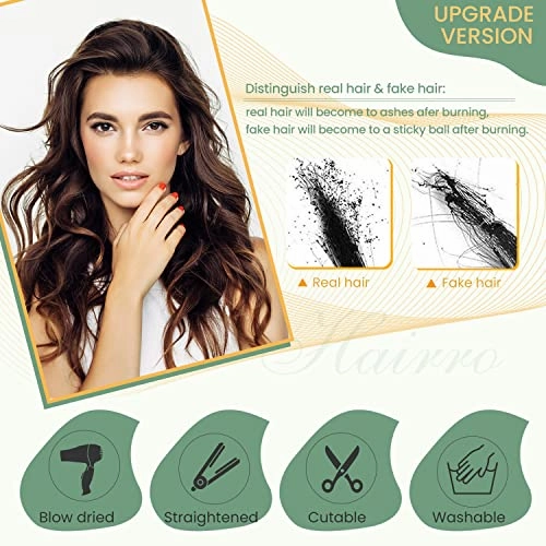Clip in Hair Topper Human Hair with Silk Base Hairpiece