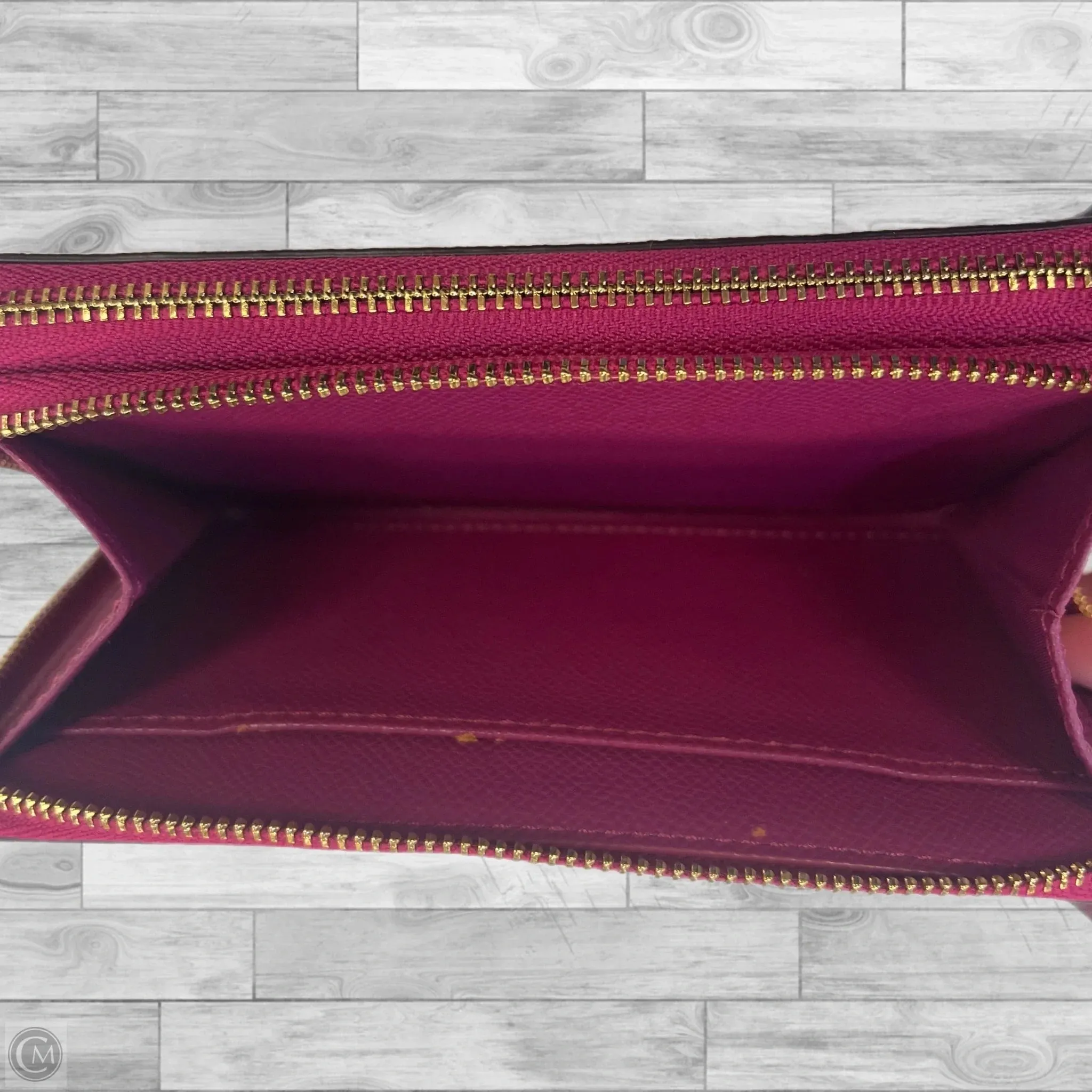 Clutch Designer By Coach, Size: Small