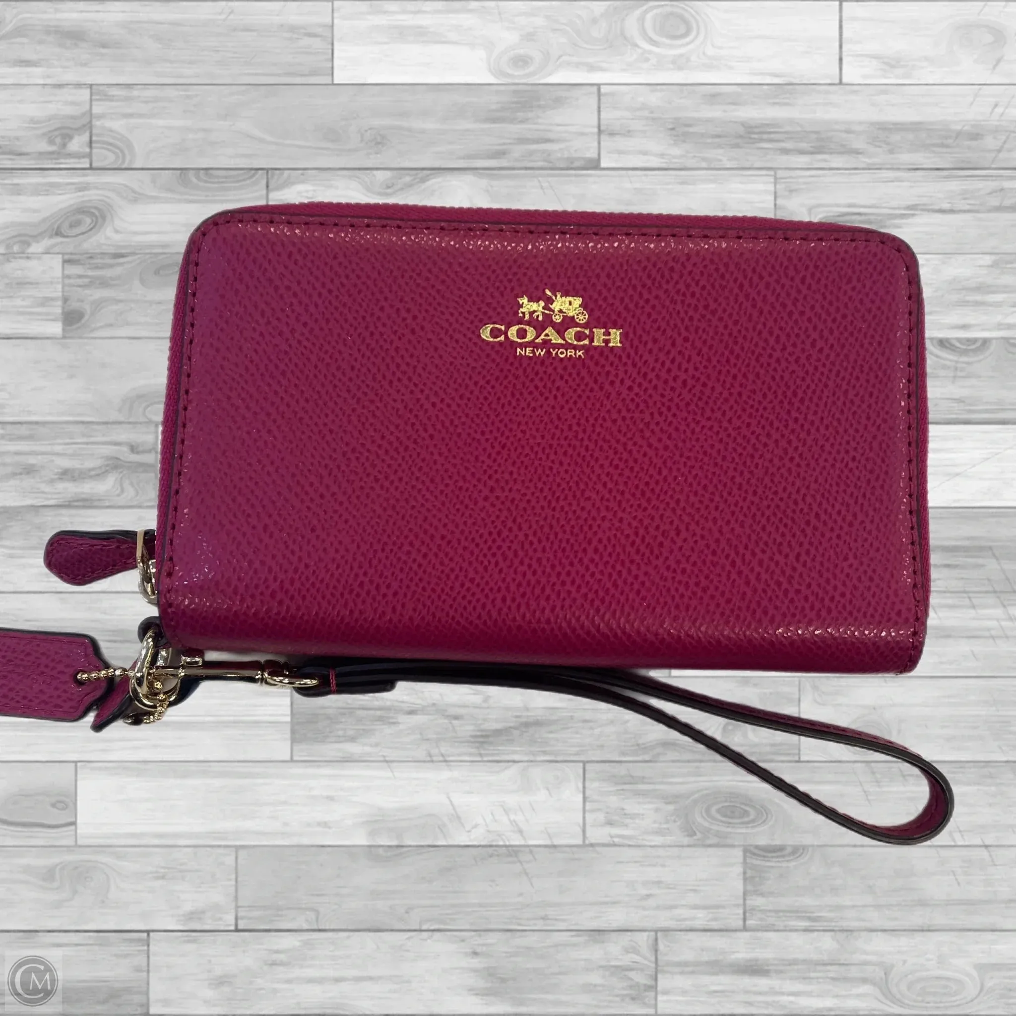 Clutch Designer By Coach, Size: Small