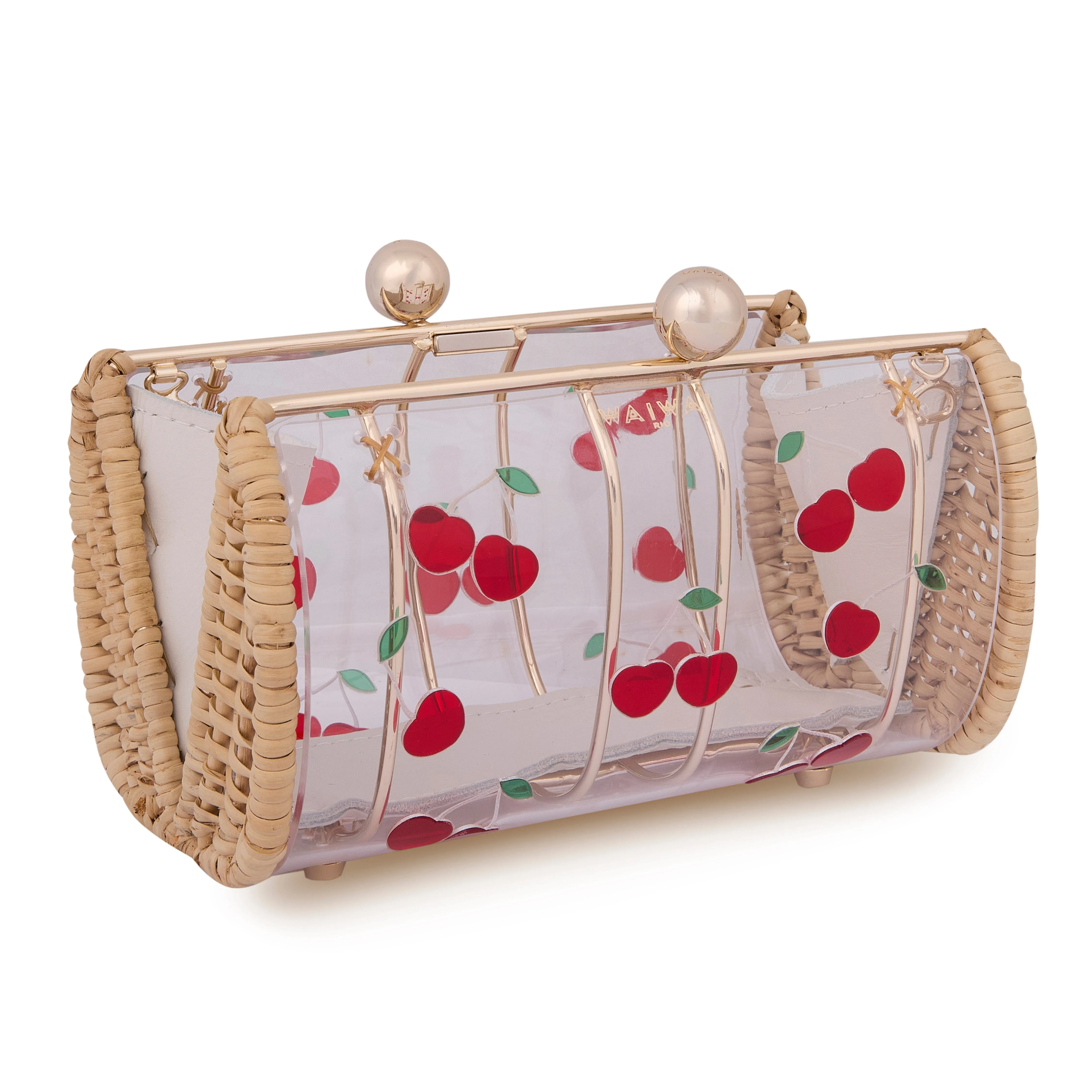 Clutch Petit Baob?? Gold Cherry