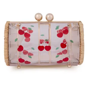 Clutch Petit Baob?? Gold Cherry