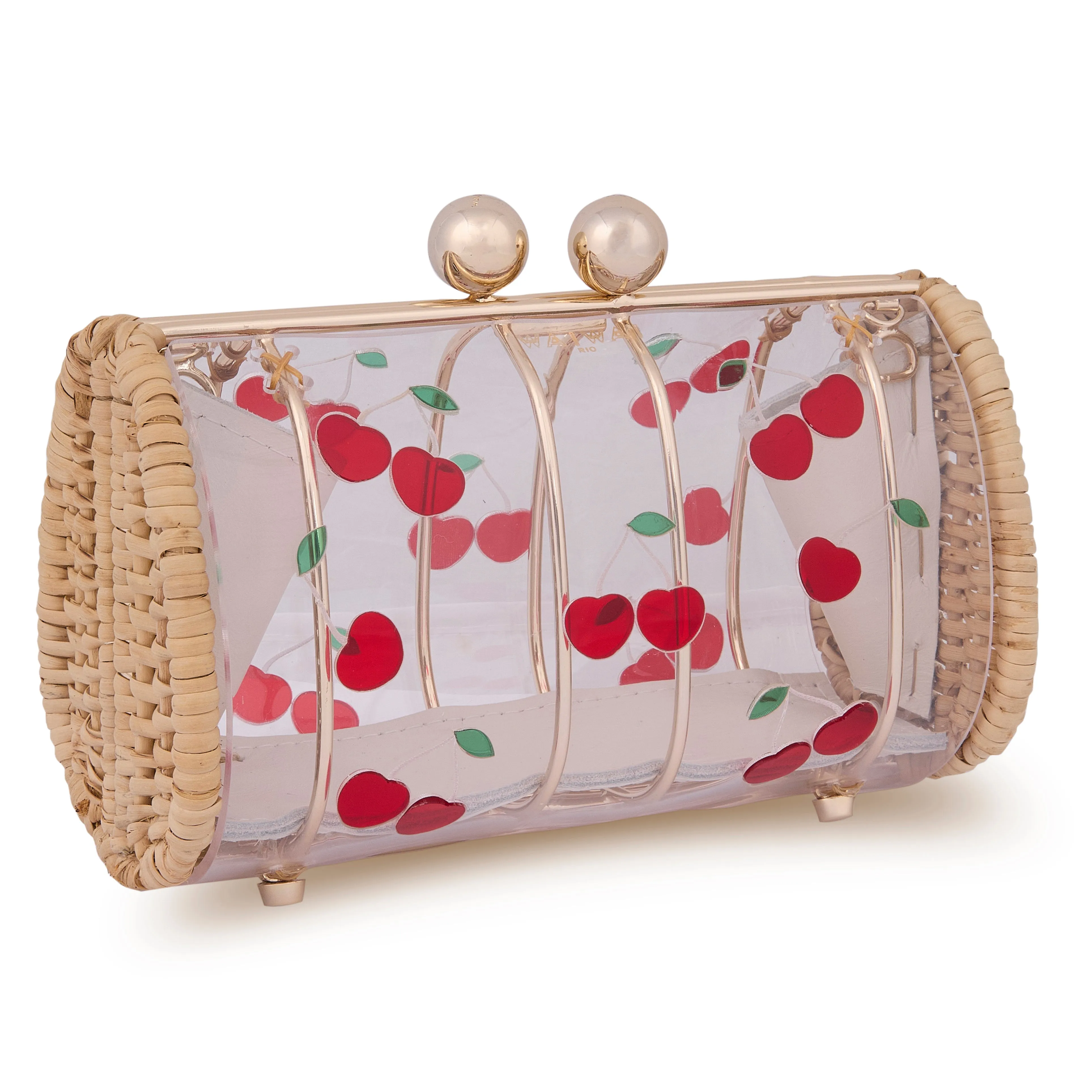 Clutch Petit Baob?? Gold Cherry
