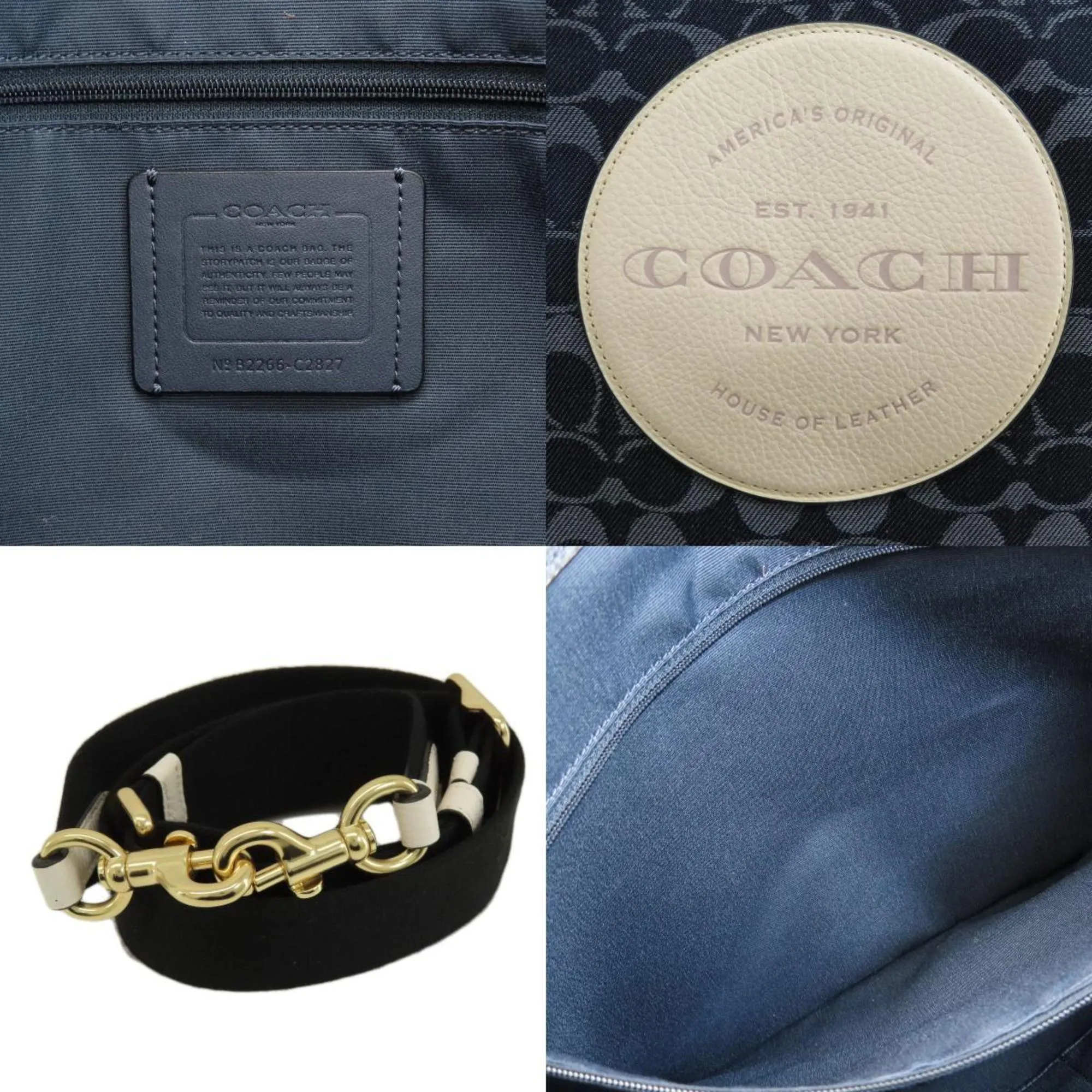 Coach  Canvas Tote Bag (Pre-Owned)