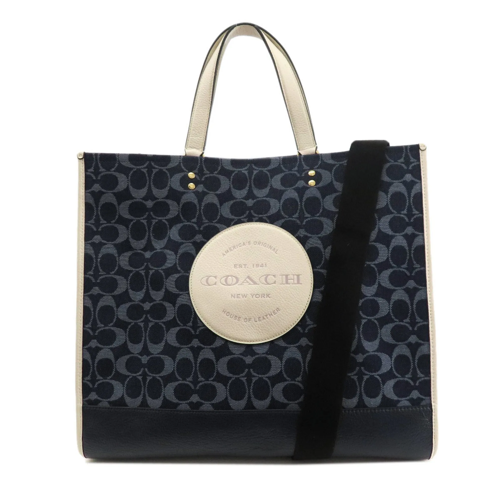 Coach  Canvas Tote Bag (Pre-Owned)