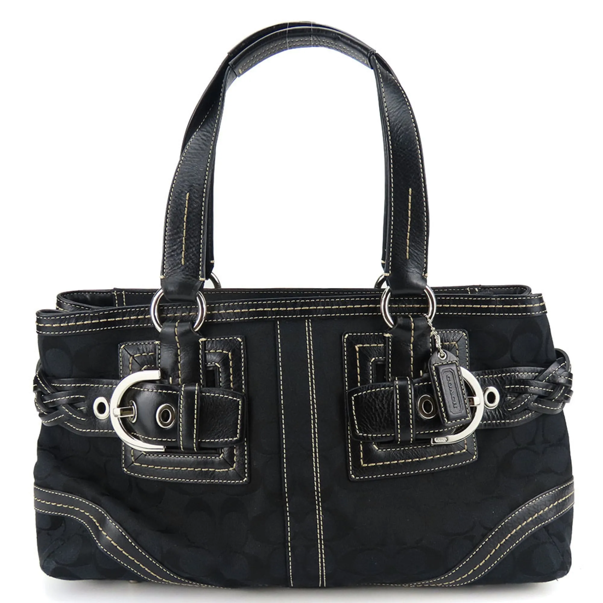 Coach  Canvas Tote Bag (Pre-Owned)