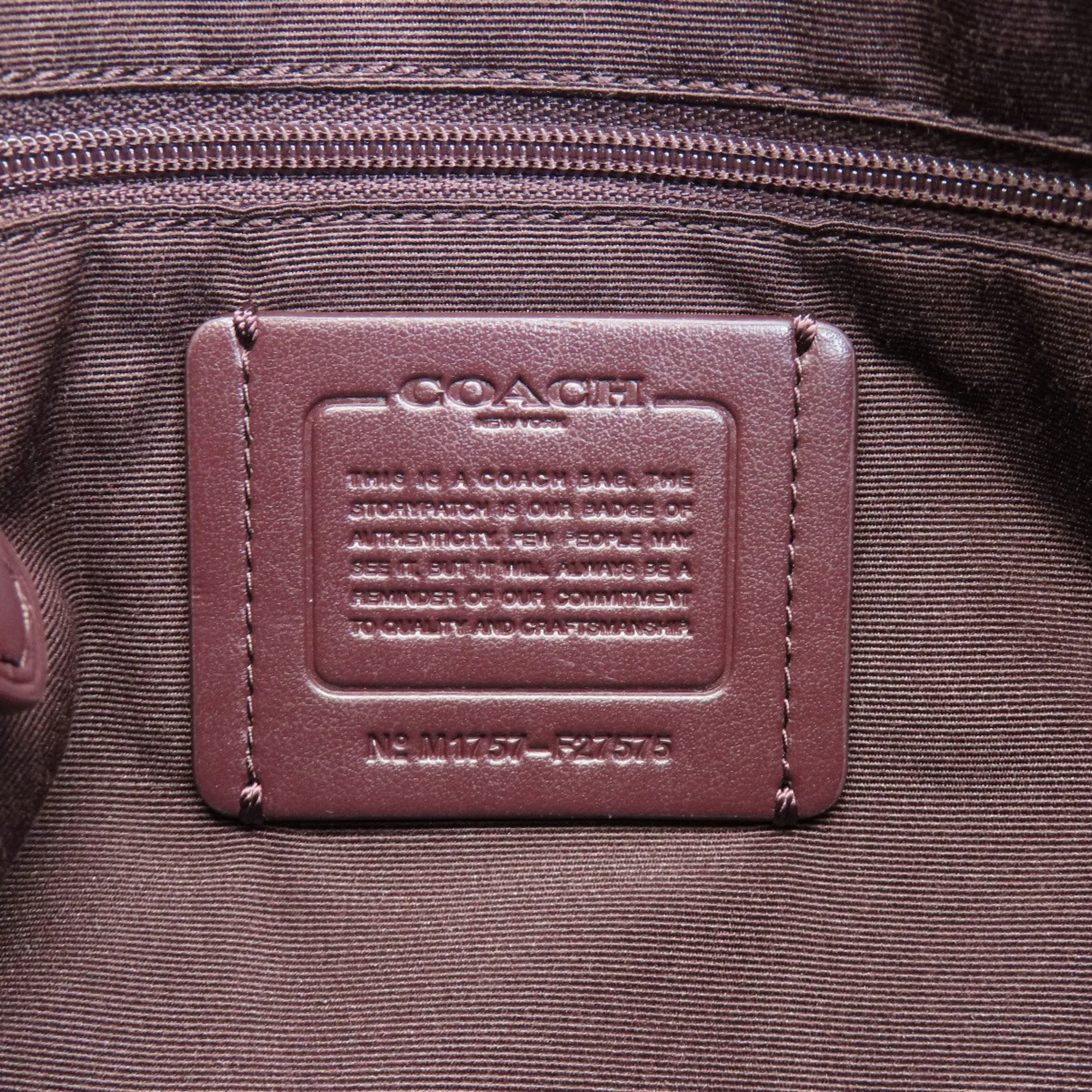 Coach  Canvas Tote Bag (Pre-Owned)