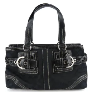 Coach  Canvas Tote Bag (Pre-Owned)