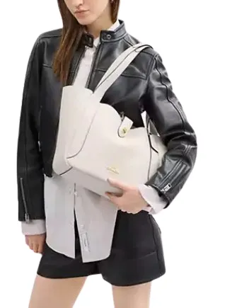 Coach Hadley Turnlock Tote Bag