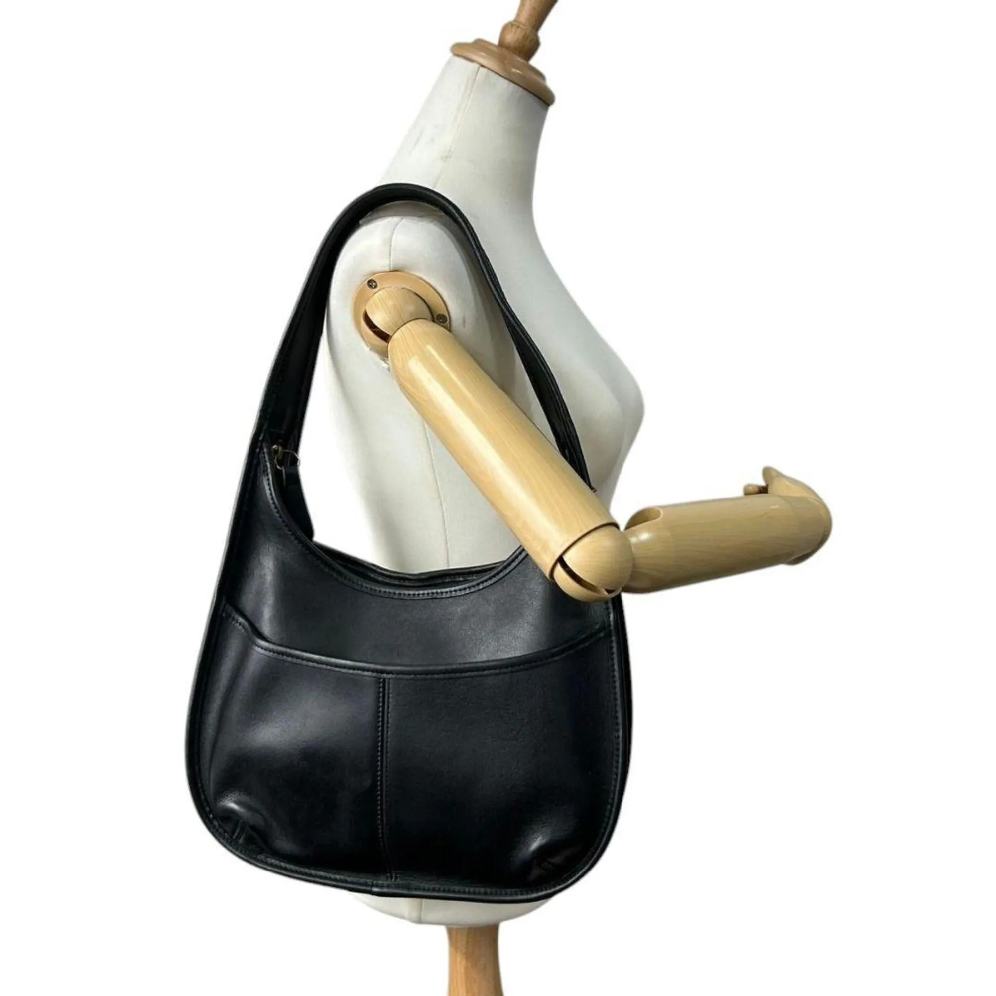 Coach Leather Handbag Shoulder Bag Tote Bag (Pre-Owned)