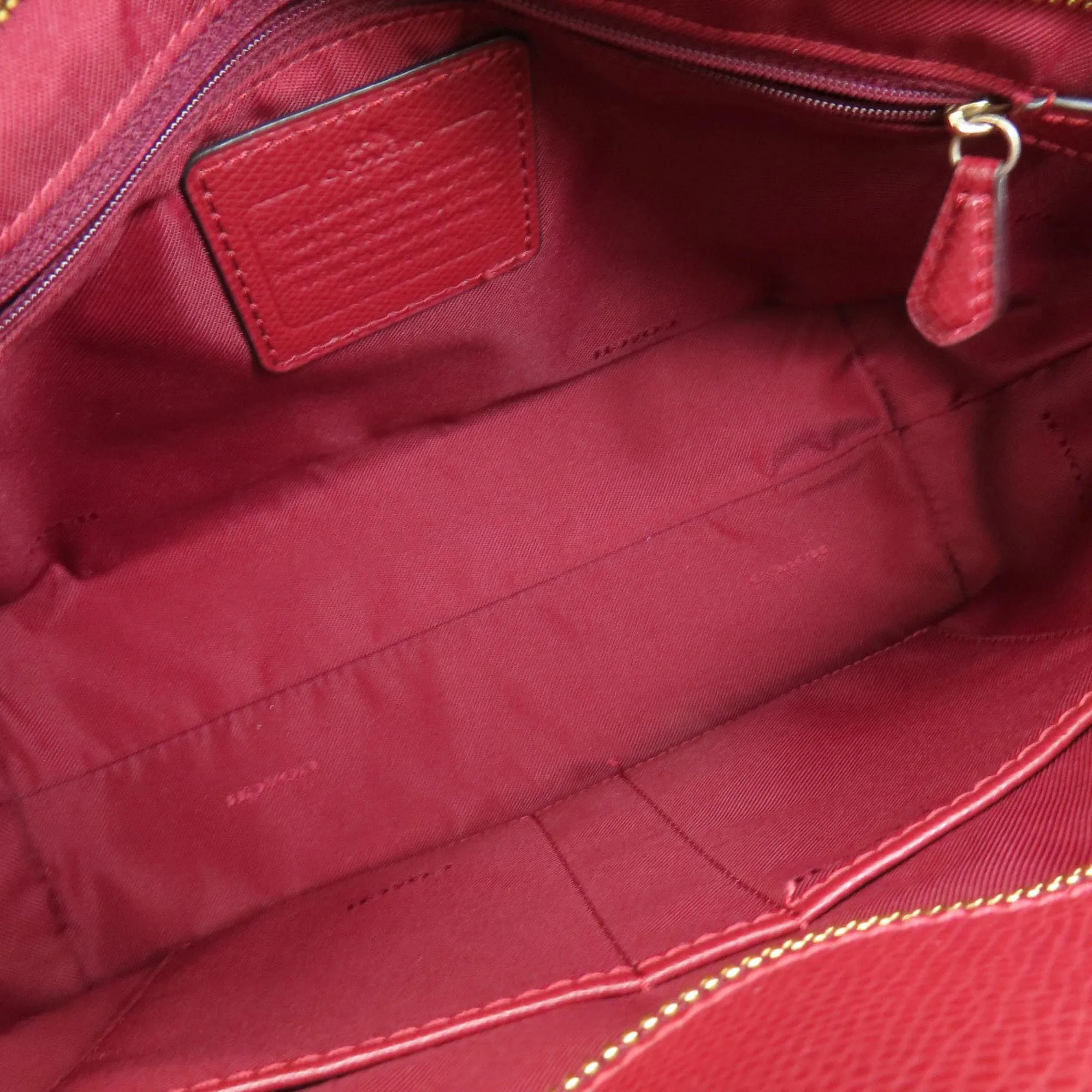 Coach  Leather Tote Bag (Pre-Owned)