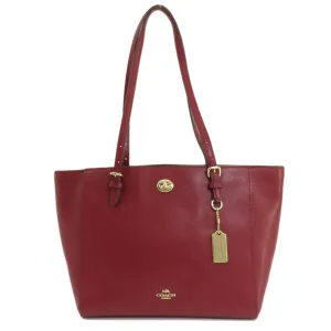 Coach  Leather Tote Bag (Pre-Owned)