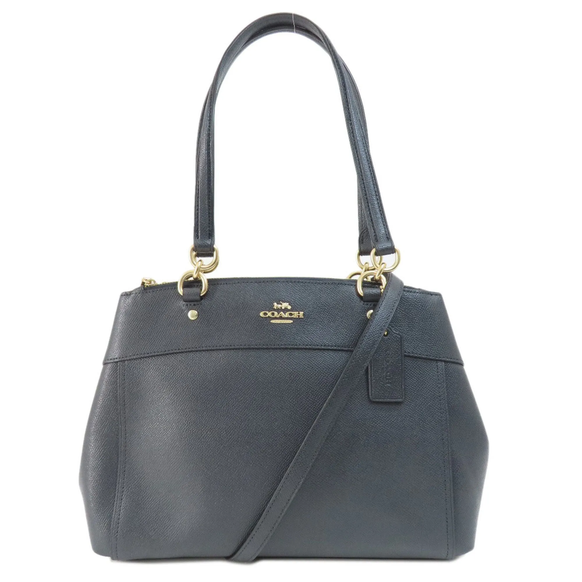 Coach  Leather Tote Bag (Pre-Owned)