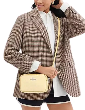 Coach Mini Jamie Camera Bag In Signature Canvas