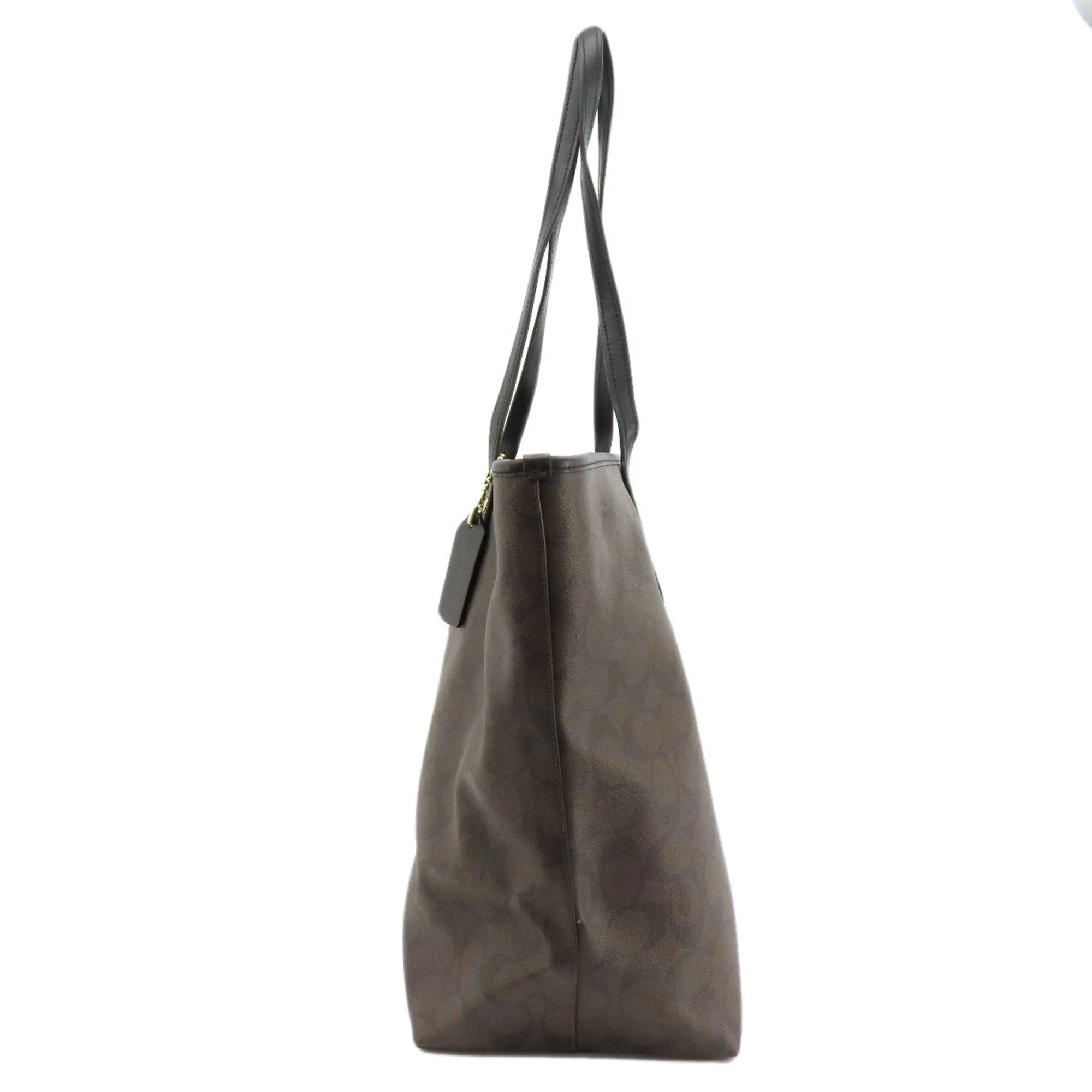 Coach  Pvc Tote Bag (Pre-Owned)