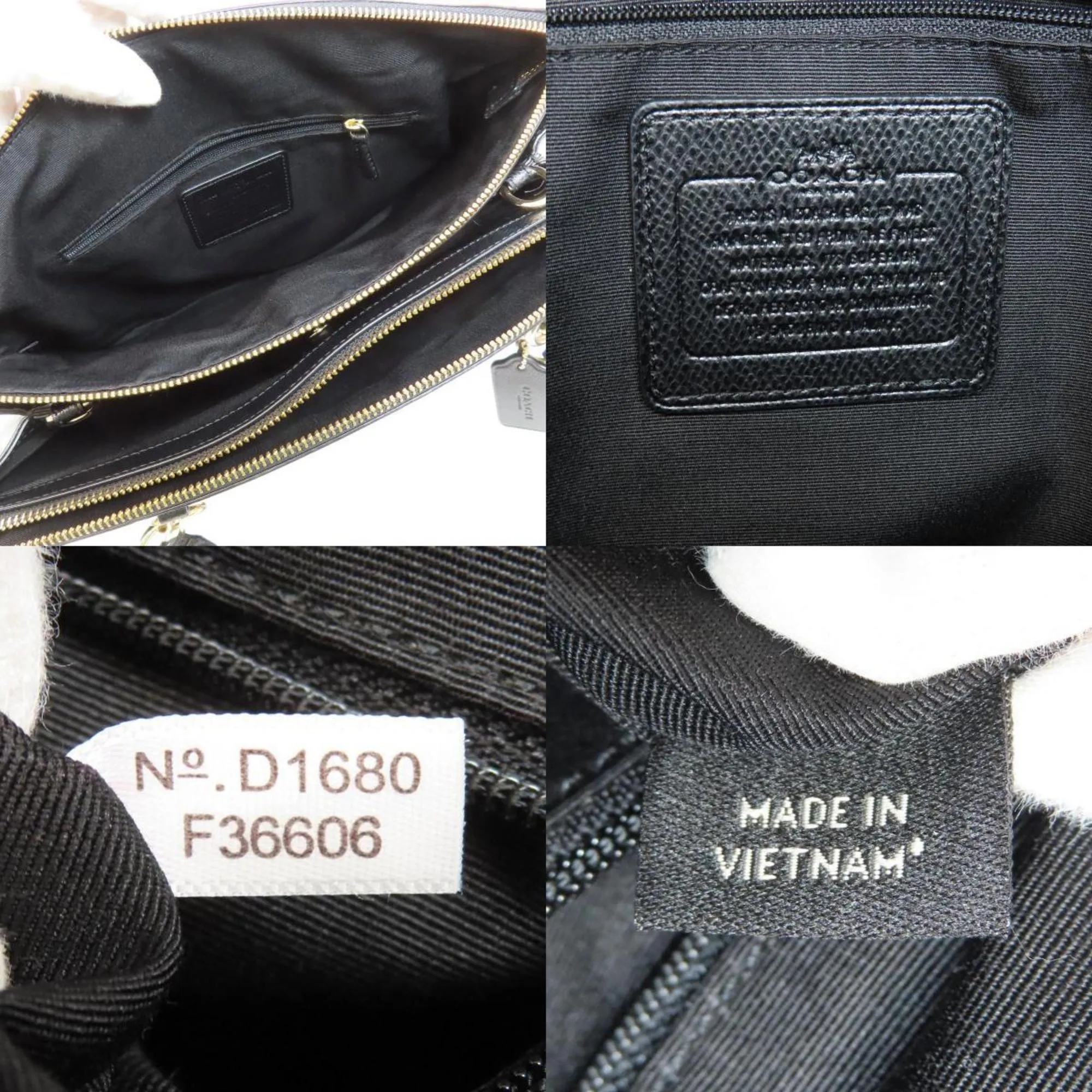 Coach  Pvc Tote Bag (Pre-Owned)