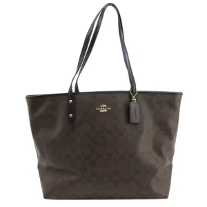 Coach  Pvc Tote Bag (Pre-Owned)