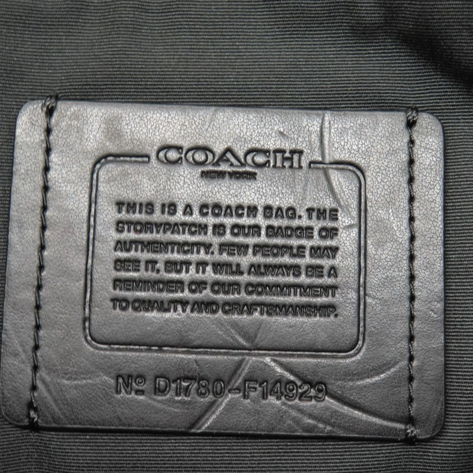 Coach  Pvc Tote Bag (Pre-Owned)