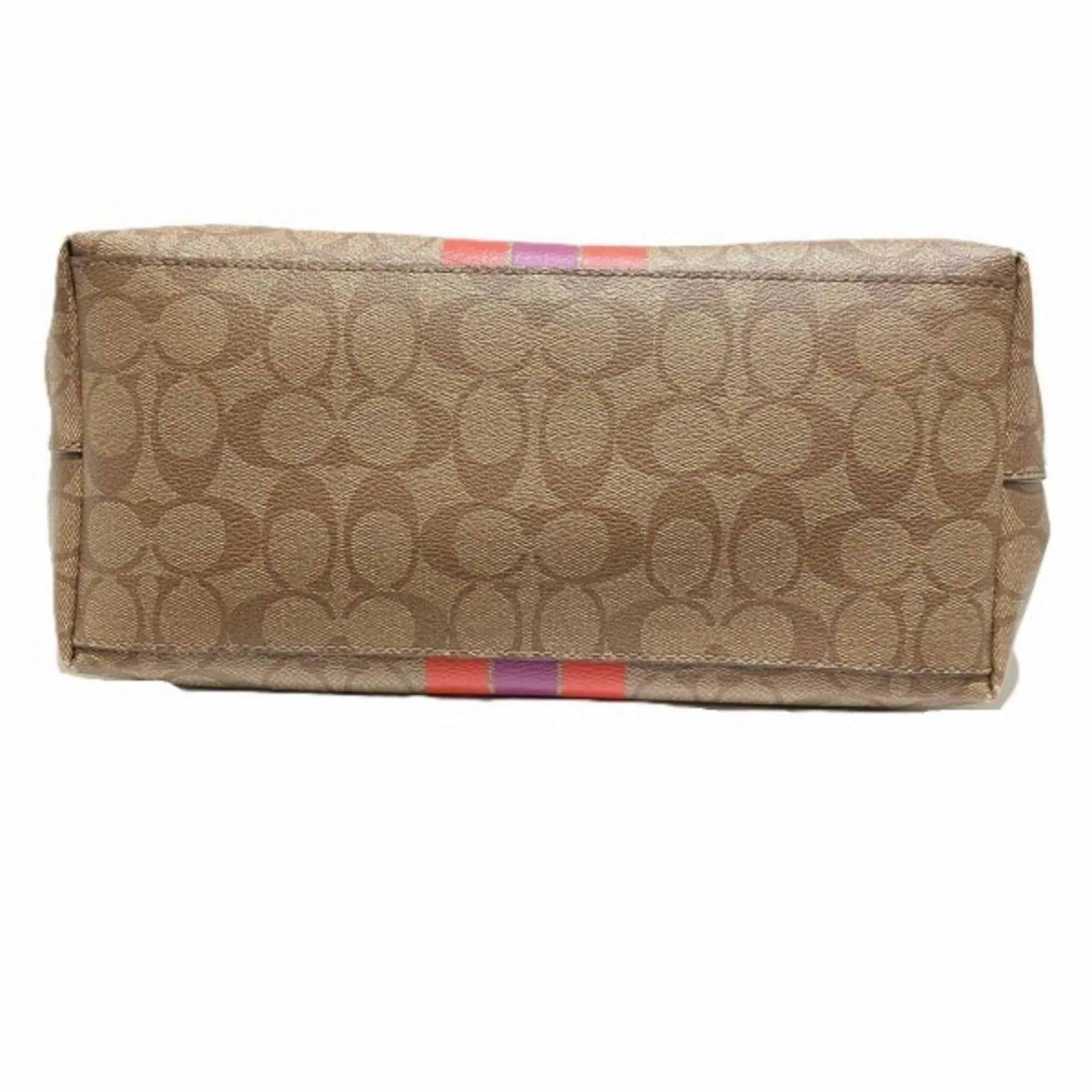 Coach Signature  Leather Coated Canvas Tote Bag (Pre-Owned)