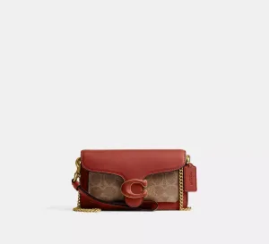 Coach Tabby Crossbody Wristlet In Signature Canvas