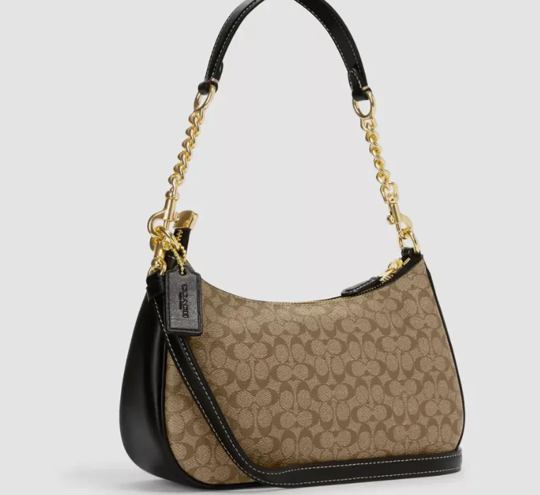 Coach Teri Shoulder Bag in Signature Canvas