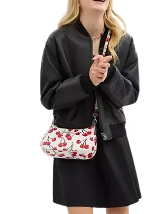 Coach Teri Shoulder Bag With Cherry Print