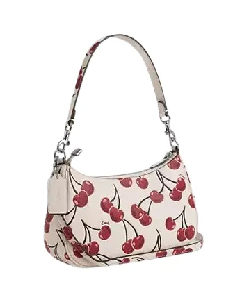 Coach Teri Shoulder Bag With Cherry Print