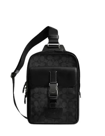 Coach Track Pack In Signature Canvas