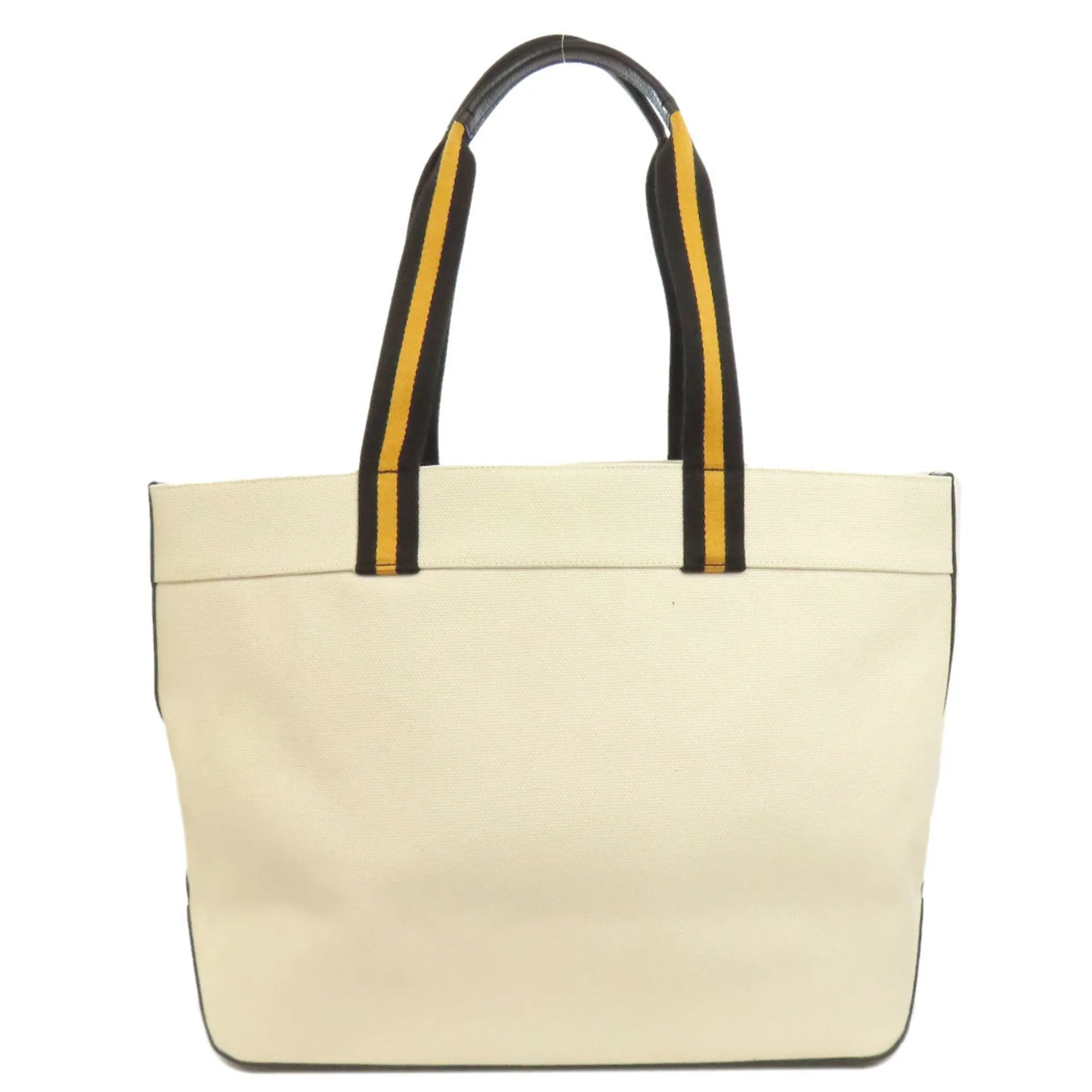 Coach  yellow Canvas Tote Bag (Pre-Owned)