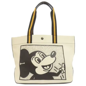 Coach  yellow Canvas Tote Bag (Pre-Owned)
