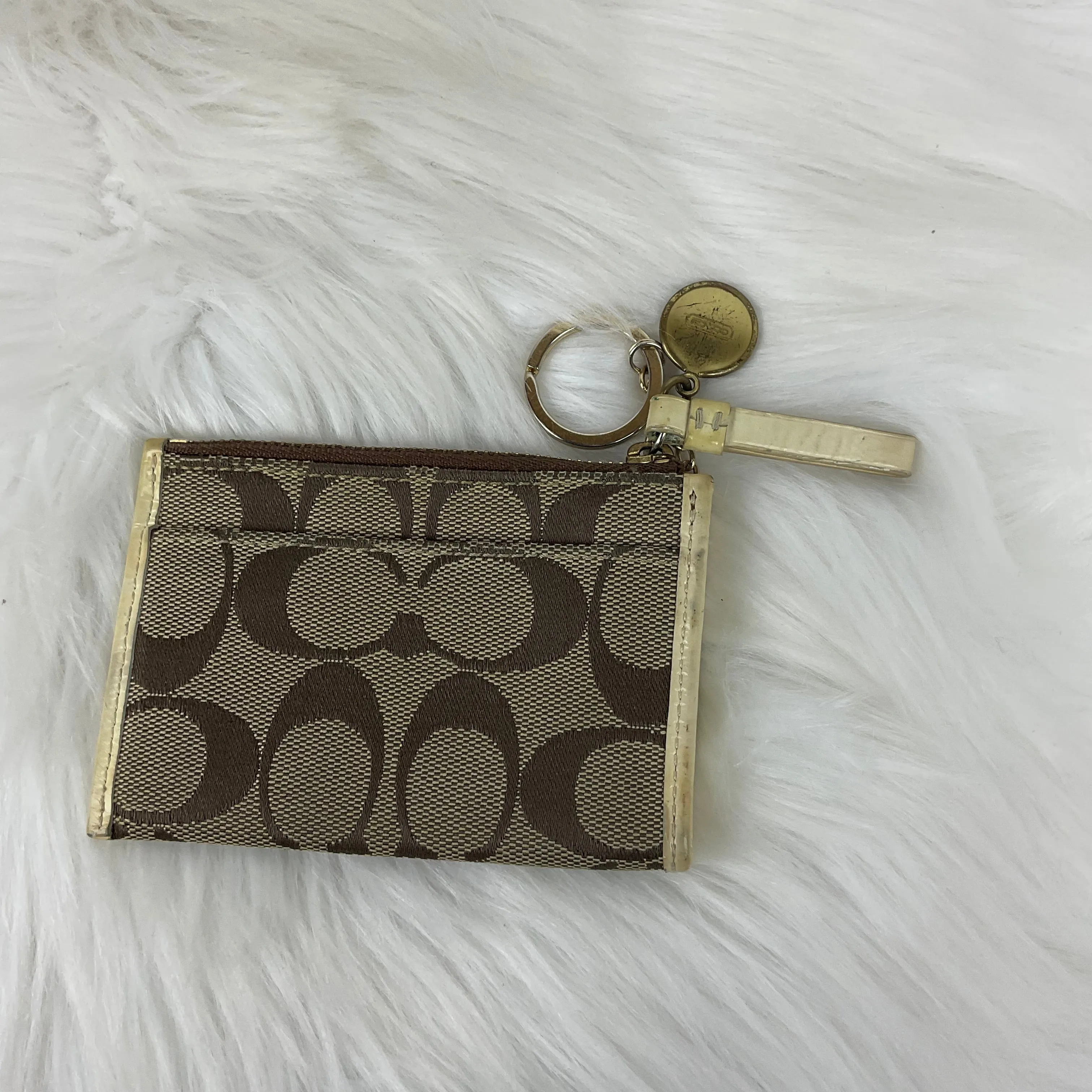 Coin Purse Designer By Coach, Size: Small