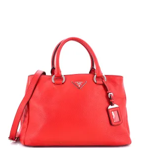 Convertible Shopping Tote Vitello Daino Medium