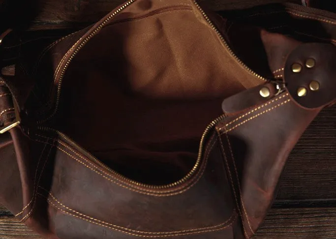 COOL LEATHER MENS SLING BAG CROSSBODY BAG Chest Bag FOR MEN