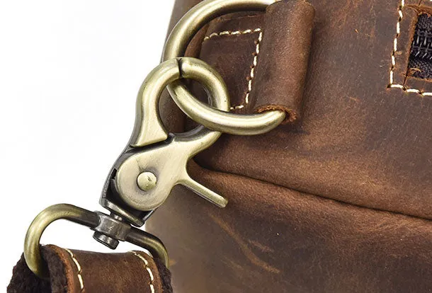 Cool Mens Leather Chest Bags Sling Bag Sling pack Shoulder sling bag For Men