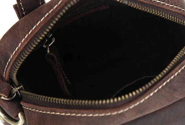 Cool Mens Leather Chest Bags Sling Bag Sling pack Shoulder Sling bags For Men