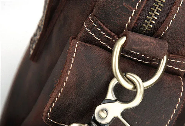 Cool Mens Leather Chest Bags Sling Bag Sling pack Shoulder Sling bags For Men