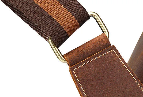 Cool Mens Leather Chest Bags Sling Bags Sling pack Shoulder sling bag For Men