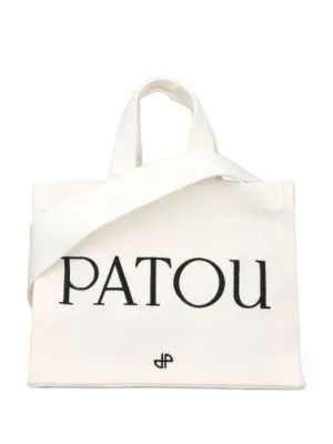 Cream White Small Bag With Logo