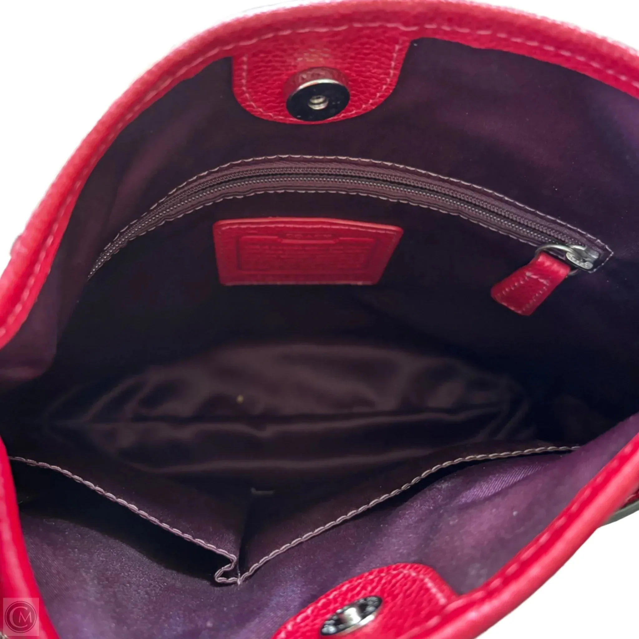 Crossbody Designer By Coach, Size: Medium