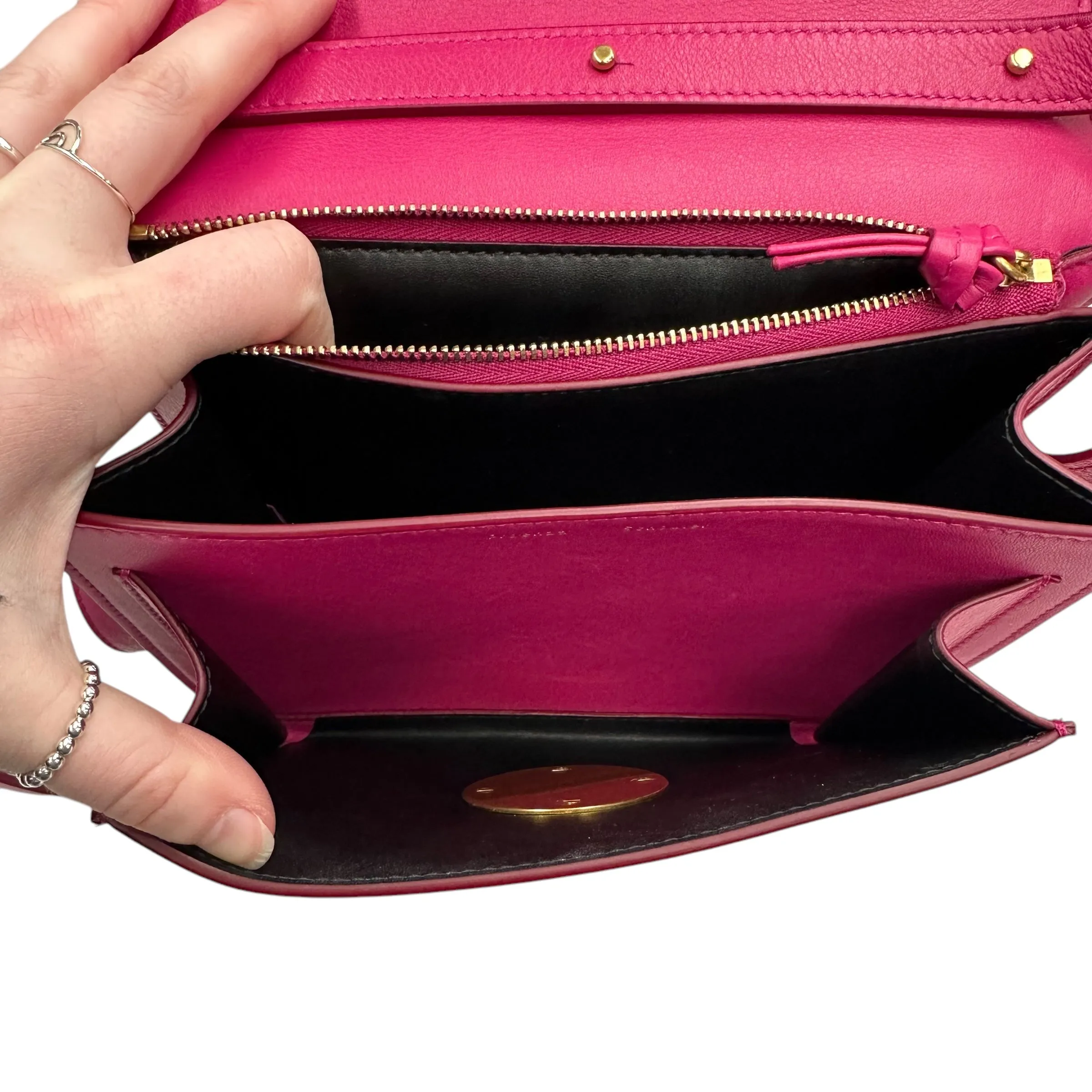 Crossbody Luxury Designer By Proenza-Schouler In Pink, Size:Medium