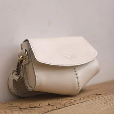 Cute LEATHER Side Bags Sling Bag WOMEN Saddle SHOULDER BAG Small Crossbody Purses FOR WOMEN