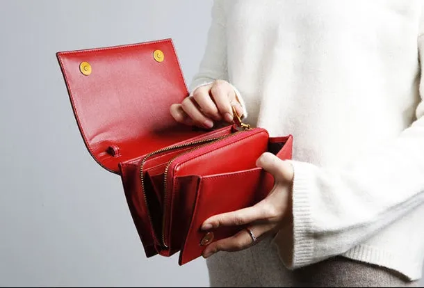 Cute Leather Womens Small Crossbody Bag Purse Shoulder Bag for Women