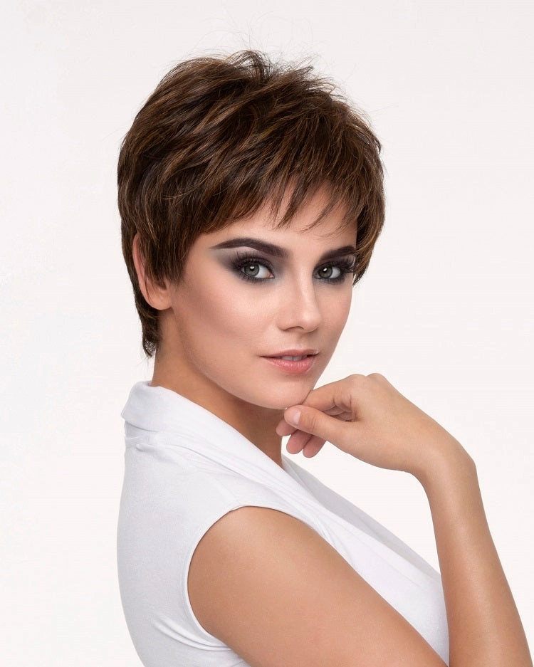 Destiny Wig by Envy | Human Hair/Heat Friendly Synthetic Blend Hair | Average Cap