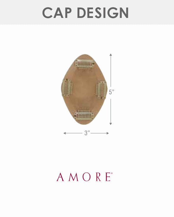 Diamond TP | Monofilament Remy Human Hair Topper by Amore