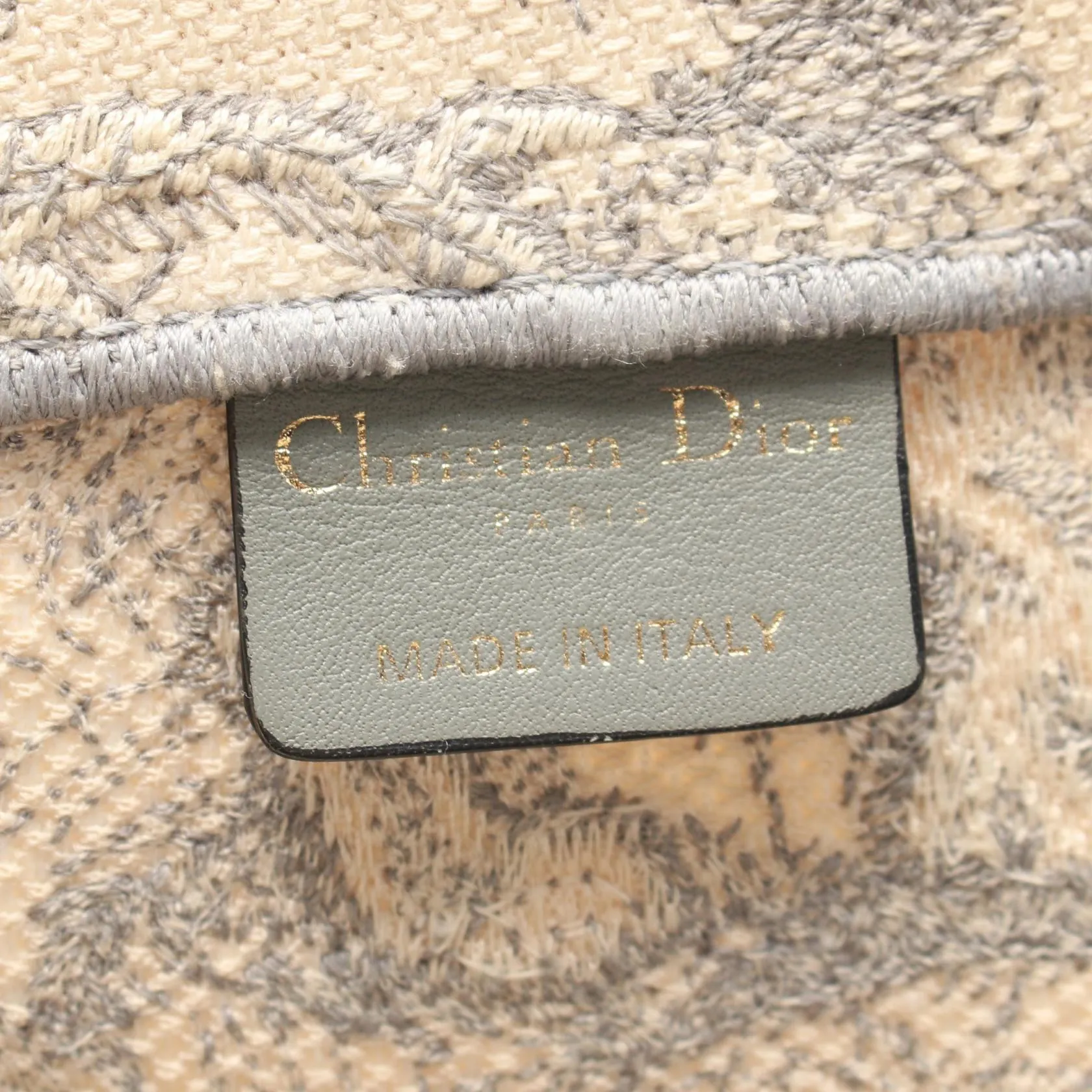 Dior Canvas Book Tote Medium Bag Toile de Jouy