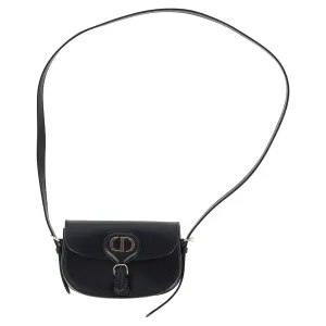 Dior New Dior Bobby Mini Bag in Black Calfskin Leather