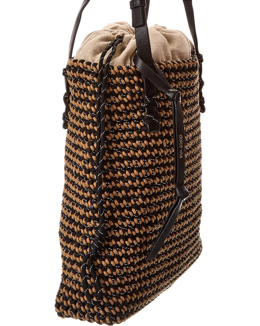Dolce Vita Allison Raffia Tote