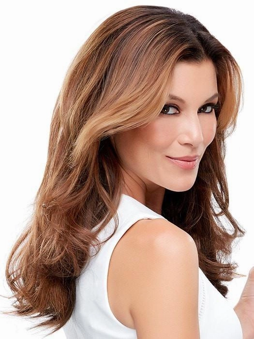 easiCrown HD 18" | HF Synthetic Hair Topper (Hand-Tied)