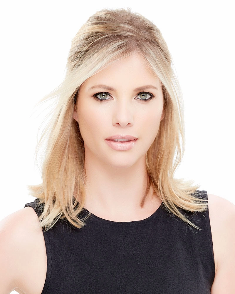EasiCrown HH 12 inch | Remy Human Hair Clip-in Crown Volumizer Topper by Jon Renau