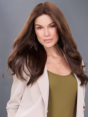 easiPart Medium 18" | Remy Human Hair Topper (Mono Top)