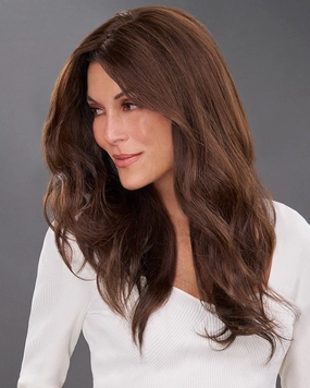 EasiPart T HH 18 inch | Monofilament Remy Human Hair Topper by Jon Renau
